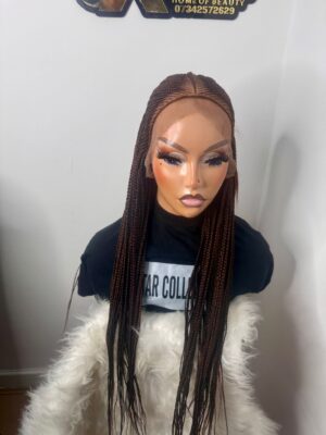 32 inch two step braids wig – color 30
