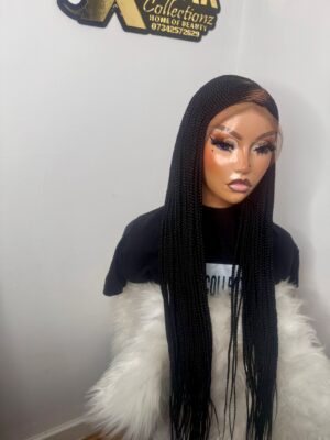 32 inches two step braids wig – color 1