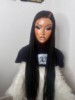 32 inches two step braids wig – color 1