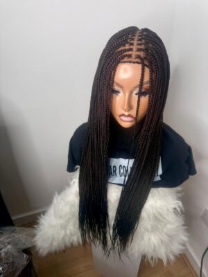 34 inches knotless braids wig – color 33