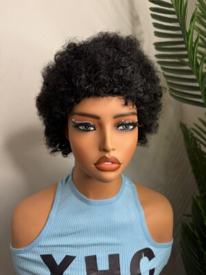 14 inches frontal afro wig