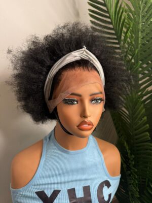 14 inches frontal afro wig