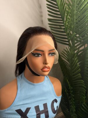 10 inches 13x4 frontal wig – natural color